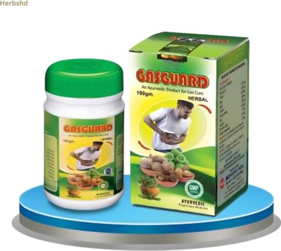 HERBSHD | For Gas & Acidity Relief | 100 gm(Pack of 2, 200 g)