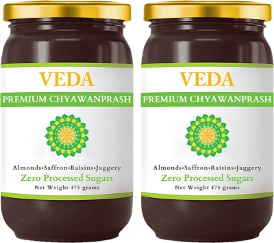Veda Premium Chyawanprash (Sugar Free) |475GMS Pack of 2(Pack of 2)