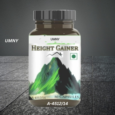 umny Herbal Height Gainer Capsules for Natural Height(30 Capsules)
