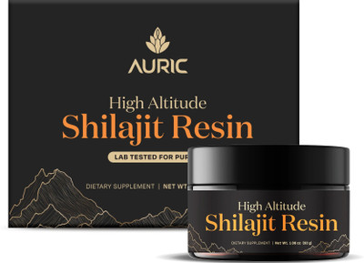 Auric Lab Certified High Altitude Shilajit/Resin 30g(30 g)