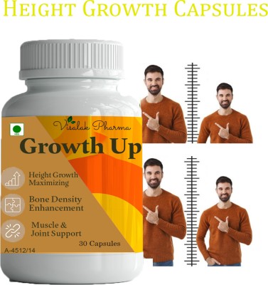 visalak pharma Growth Up-Height Maximizer capsules Herbal Height capsules