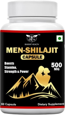 BHARAT HEALTH MEN-SHILAJIT 60VEG CAPSULE/500MG