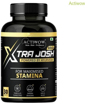 ACTIWOW Xtra Josh Gold Capsules - Pure Performance(30 Capsules)