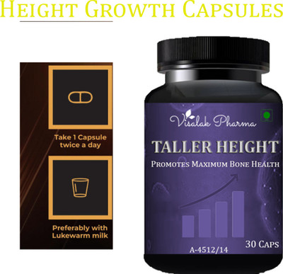 visalak pharma Taller Height capsule(30 Capsules)