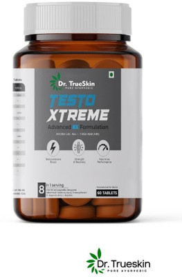 Dr.TrueSkin Testo Xtreme with stamina herbal booster(60 Tablets)