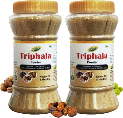 Ekjot Organic Triphala Churna | Improves Bowel Movement | Healthy Digestion(Pack of 2)