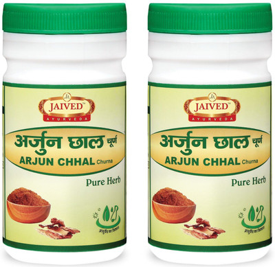 Jaived Ayurveda Arjun Chhal Churna | Supports Heart Health, Improves Circulation & Antioxidant(Pack of 2, 200 g)
