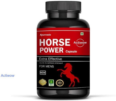 ACTIWOW Horse Power Capsule Power & vitality support for men(30 Capsules)