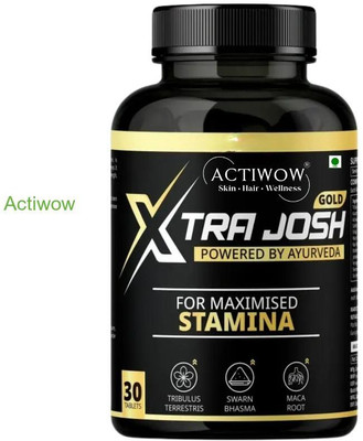 ACTIWOW Xtra Josh Gold Capsules - Boost Your Limits(30 Capsules)