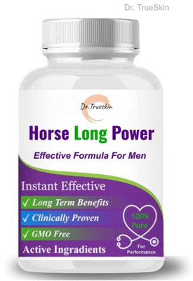 Dr.TrueSkin Horse Long Power Capsule To Activate Inner Strength(30 Capsules)