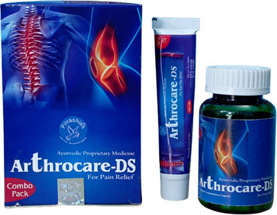 Pitrashish Arthrocare-DS (Capsule & gel combo)(60 Capsules, 25 g)