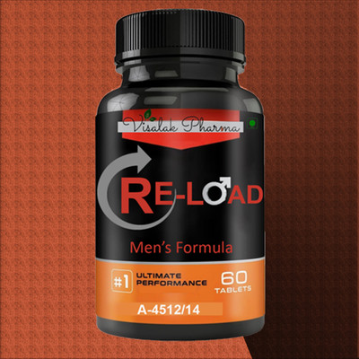visalak pharma Re-Load Capsules | Boo-st Men Energy & Stamina(60 Capsules)