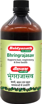 Baidyanath Bhringrajasav Syrup | Support Respiratory System(450 ml)