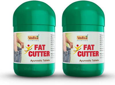 Fat Cutter the journey to effective weight loss Pack of 2 bottles(2 x 60 Tablets)