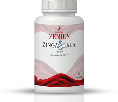 Zenius Zinga Lala Capsule for Performance, Strength & Stamina Booster for Men(30 Capsules)