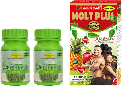 DR BISWAS Ever Health for Strong Immunity and Increasing Your Appetite (Pack of 2)(Pack of 3, 100 Capsules)