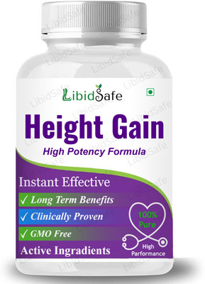 LibidSafe Height Gain Capsule for Growth Potential- Boost Your Height Safely and Naturally(30 Capsules)