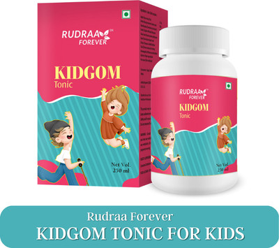 RUDRAA FOREVER KIDGOM Tonic for kids | Enhances Appetite |Maintain healthy Weight(250 ml)