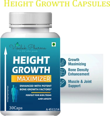 visalak pharma Height Growth Maximizer tab-lets For Helps To Grow Longer & Gain Inches