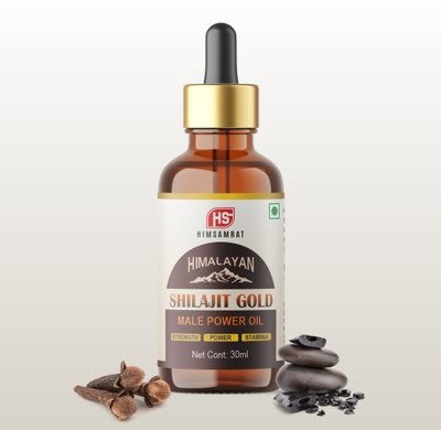 HIMSAMRAT Shilajit Massage Oil for Performance, Power & Vitality(30 ml)