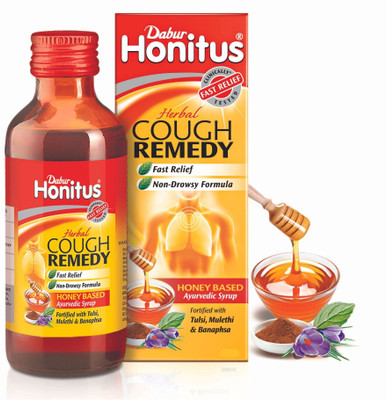 Dabur Honitus | Herbal Cough Remedy | Honey Based Ayurvedic Syrup | 200 ml(200 ml)