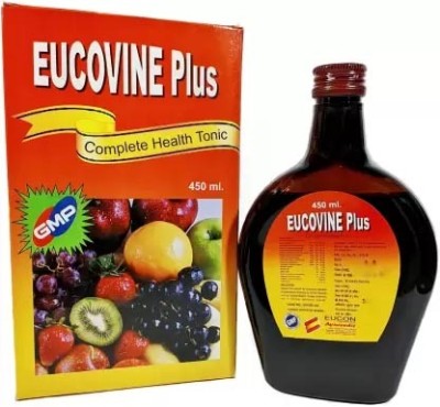 Aayatouch Ayurvedic Tonic EUCOVINE PLUS SYRUP 450ML pack of 1 BEST CMBO