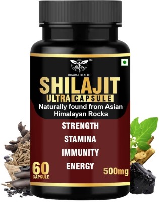 BHARAT HEALTH SHILAJIT ULTRA CAPSULE (60 VEG CAPSULE)