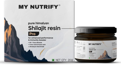 My Nutrify Herbal & Ayurveda's Shilajit Resin Pro-20G | Rich in Fulvic Acid |(20 g)