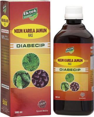 Ektek Diabecip (Neem Karela Jamun Ras)(500 ml)