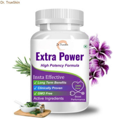 Dr.TrueSkin Extra Power Capsules For Intense Energy Boost(30 Capsules)