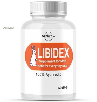 ACTIWOW Libidex Capsules Recharge Men’s Health with Herbal Strength(30 Capsules)