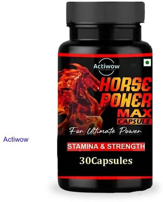 Horse Power Max Capsules Ayurveda-Powered Energy for Real Men X09(30 Capsules)