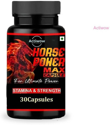 Horse Power Max Capsules Restore Natural Power in Every Capsule X09(30 Capsules)