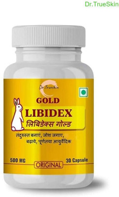 Dr.TrueSkin Libidex Gold Capsules Max Strength Boost Support Natural(30 Capsules)