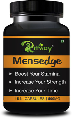 Riffway Mensedge _ Herbal Formula Stamina Capsule For Better Strength(15 Capsules)