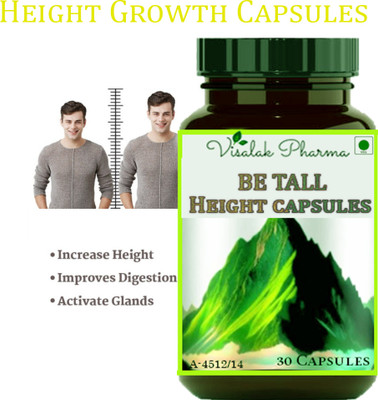 visalak pharma Be Tall Ayurvedic Capsules For Be Tall Men & Women(30 Capsules)