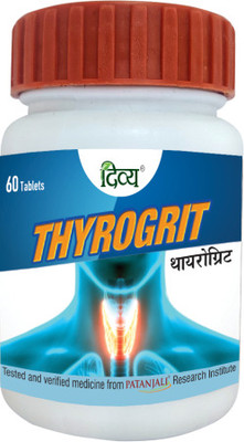 PATANJALI Divya Thyrogrit is helpful in thyroid management(60 Tablets)