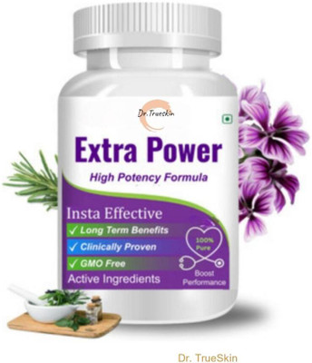 Dr.TrueSkin Extra Power Capsules With Herbal Endurance Formula(30 Capsules)