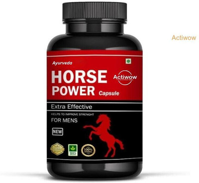 Horse Power Capsules Performance Enhancer with Ayurvedic Power A01(30 Capsules)