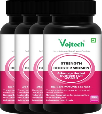 Vojtech Strength Booster Immunity Women Medicine | Heighten Energy| Power & Immunity(Pack of 4)