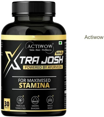 ACTIWOW Xtra Josh Gold Capsules - Trusted Male Energy(30 Capsules)