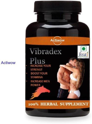 ACTIWOW Vibradex Plus Capsule Power Up Your Day Naturally I09(30 Capsules)