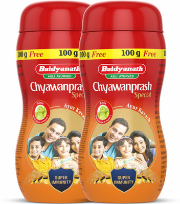 Baidyanath Chyawanprash Special 950g + 100g Free (Pack of 2) Natural Immunity Booster(Pack of 2, 2 kg)