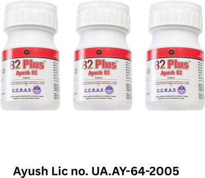AYUSH MANTRA 82 plus pack of 3_New(Pack of 3, 540 Tablets)