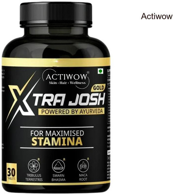 ACTIWOW Xtra Josh Gold Capsules - Your Daily Energy Secret(30 Capsules)