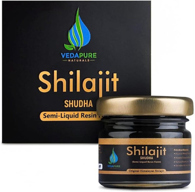 Vedapure Pure Ayurvedic Shilajit/Shilajeet Resin Supports Strength, Stamina And Energy For Men & Women(25 g)