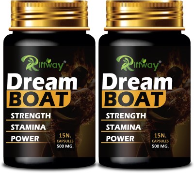 Riffway Dream Boat _ Herbal Solution Stamina Capsule For Better Strength(Pack of 2)