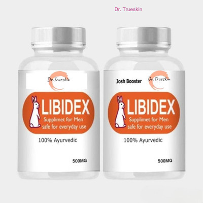 Dr.TrueSkin Libidex Capsules - 30-Day Men’s Performance & Vitality Boost 2PCS(Pack of 2, 30 Capsules)