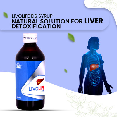 CIPZER LIVO LIFE -DS SYRUP 500ML|Stomach tonic with hepatoprotective features(500 ml)