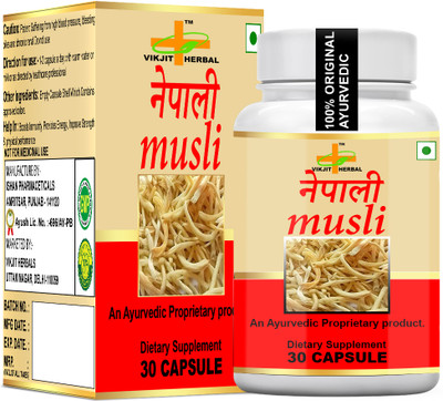 VIKJIT HERBALS NEPALI MUSLI CAPSULES(30 Capsules)